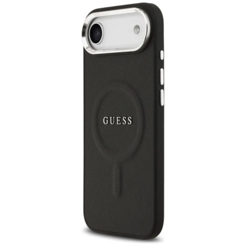 Etui Guess Classic Logo MagSafe na iPhone Air - czarne Guess