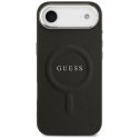Etui Guess Classic Logo MagSafe na iPhone Air - czarne Guess