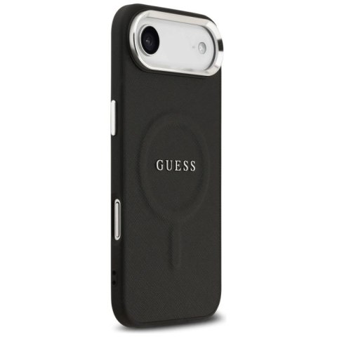 Etui Guess Classic Logo MagSafe na iPhone Air - czarne Guess