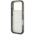 Etui Guess Python Pattern MagSafe na iPhone 17 Pro - brązowe Guess