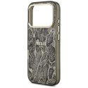 Etui Guess Python Pattern MagSafe na iPhone 17 Pro -czarne Guess