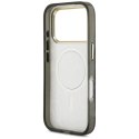 Etui Guess Python Pattern MagSafe na iPhone 17 Pro -czarne Guess
