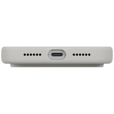 Etui UNIQ Lino na iPhone 17 Pro Max Magclick Charging - szare UNIQ