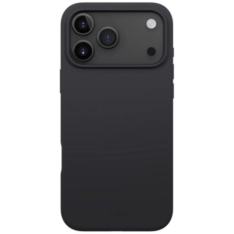 Etui UNIQ Lino na iPhone 17 Pro Magclick Charging - szare UNIQ