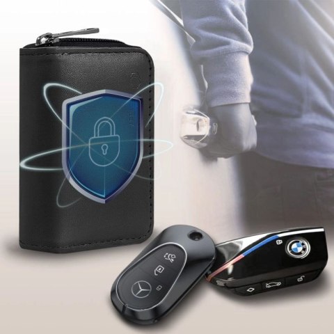 Etui na kluczyki samochodowe Tech-Protect KLR300 blokujące RFID - czarne Tech-Protect