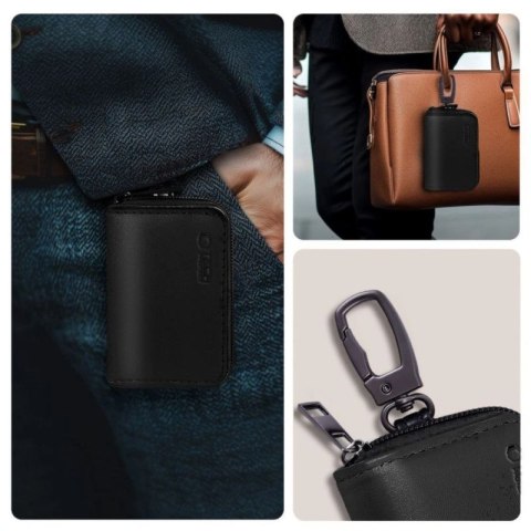 Etui na kluczyki samochodowe Tech-Protect KLR300 blokujące RFID - czarne Tech-Protect