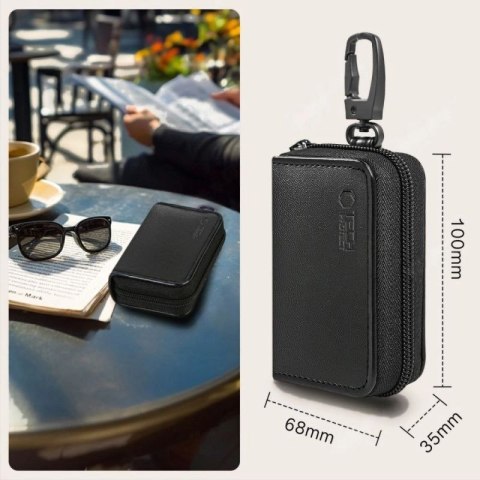 Etui na kluczyki samochodowe Tech-Protect KLR300 blokujące RFID - czarne Tech-Protect