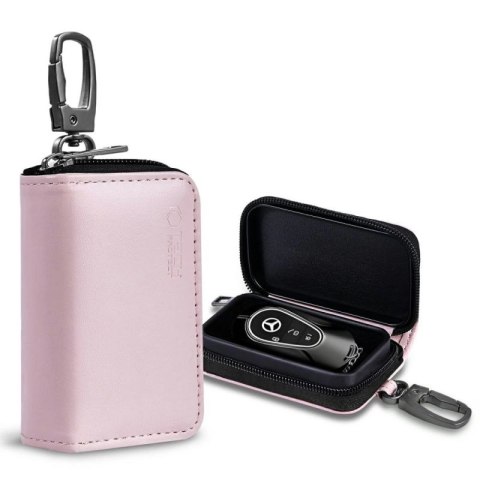 Etui na kluczyki samochodowe Tech-Protect KLR300 blokujące RFID - różowe Tech-Protect