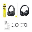 Słuchawki bezprzewodowe Baseus Bass BH1 Lite nauszne Bluetooth 6.0 - czarne Baseus