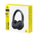 Słuchawki bezprzewodowe Baseus Bass BH1 Lite nauszne Bluetooth 6.0 - czarne Baseus