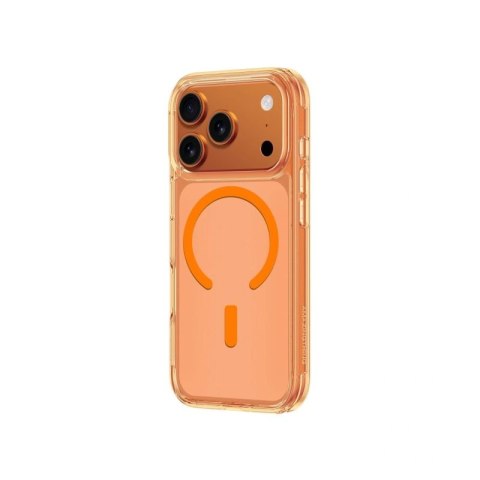 Etui AMAZINGTHING Minimal na iPhone 17 Pro kompatybilne z MagSafe - pomarańczowe AmazingThing