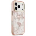 Etui Guess Jungle Tonal Triangle MagSafe do iPhone 17 Pro Max - różowe Guess