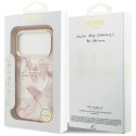 Etui Guess Jungle Tonal Triangle MagSafe do iPhone 17 Pro Max - różowe Guess