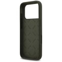 Etui Guess Silicone Big 4G Script na iPhone 17 Pro Max - zielone Guess