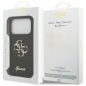 Etui Guess Silicone Big 4G Script na iPhone 17 Pro - czarne Guess