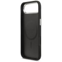 Etui Guess Triangle Logo MagSafe na iPhone Air - czarne Guess