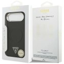 Etui Guess Triangle Logo MagSafe na iPhone Air - czarne Guess