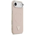 Etui Guess Triangle Logo MagSafe na iPhone Air - różowe Guess