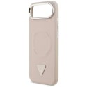 Etui Guess Triangle Logo MagSafe na iPhone Air - różowe Guess