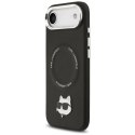 Etui Karl Lagerfeld Choupette Pin MagSafe do iPhone Air czarne Karl Lagerfeld