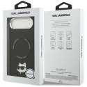 Etui Karl Lagerfeld Choupette Pin MagSafe do iPhone Air czarne Karl Lagerfeld
