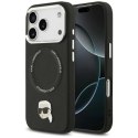 Etui Karl Lagerfeld Karl Pin MagSafe do iPhone 17 Pro Max - czarne Karl Lagerfeld