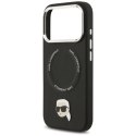 Etui Karl Lagerfeld Karl Pin MagSafe do iPhone 17 Pro Max - czarne Karl Lagerfeld
