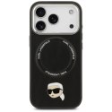 Etui Karl Lagerfeld Karl Pin MagSafe do iPhone 17 Pro - czarne Karl Lagerfeld