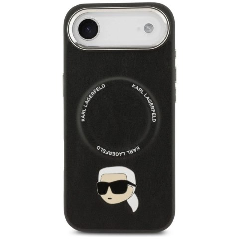 Etui Karl Lagerfeld Karl Pin MagSafe do iPhone Air - czarne Karl Lagerfeld