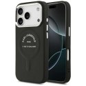 Etui Karl Lagerfeld Karl RSG Logo MagSafe do iPhone 17 Pro - czarne Karl Lagerfeld