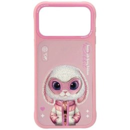 Etui Nimmy Cool&Cute 2.0 Rabbit na iPhone 17 Pro Max - różowe Nimmy