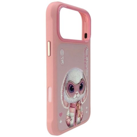 Etui Nimmy Cool&Cute 2.0 Rabbit na iPhone 17 Pro - różowe Nimmy