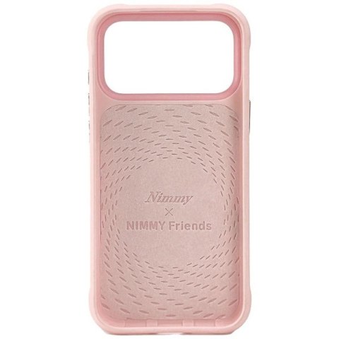 Etui Nimmy Cool&Cute 2.0 Rabbit na iPhone 17 Pro - różowe Nimmy