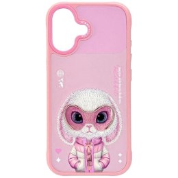 Etui Nimmy Cool&Cute 2.0 Rabbit na iPhone 17 - różowe Nimmy