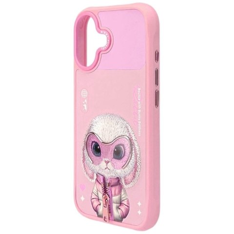 Etui Nimmy Cool&Cute 2.0 Rabbit na iPhone 17 - różowe Nimmy
