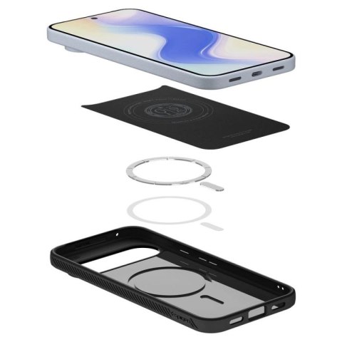 Etui Spigen Liquid Air Mag MagSafe na Google Pixel 10 Pro XL - czarny mat Spigen
