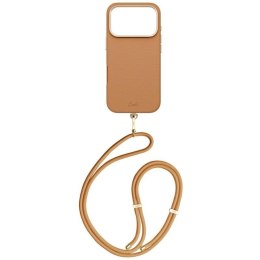 Etui UNIQ Coehl Mirelle na iPhone 17 Pro Magnetic Charging - brązowe UNIQ