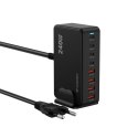 Stacja ładująca Wozinsky 240W GaN QC3 - czarna Wozinsky