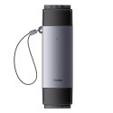 Czytnik kart Baseus Lite Series USB-A/USB-C 3.0 SD/TF - szary Baseus