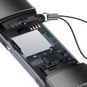 Czytnik kart Baseus Lite Series USB-A/USB-C 3.0 SD/TF - szary Baseus