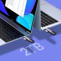Czytnik kart Baseus Lite Series USB-A/USB-C 3.0 SD/TF - szary Baseus
