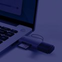 Czytnik kart Baseus Lite Series USB-A/USB-C 3.0 SD/TF - szary Baseus