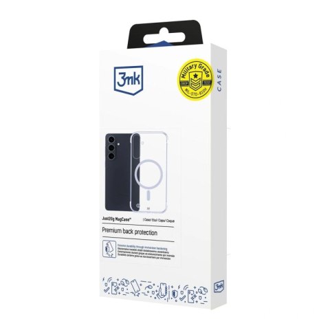 Etui 3mk Just20g MagCase na Samsung Galaxy S26+ - przezroczyste 3mk Protection