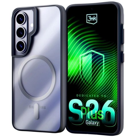Etui 3mk Satin Armor MagCase na Samsung Galaxy S26+ - czarne 3mk Protection