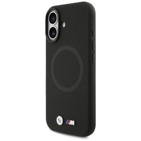 Etui BMW M FW Metal Logo MagSafe na iPhone 17 - czarne BMW