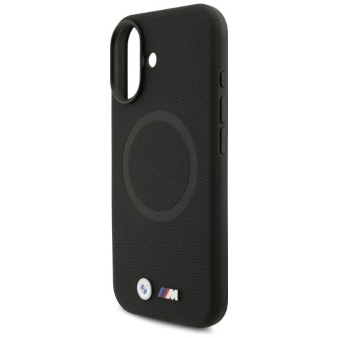 Etui BMW M FW Metal Logo MagSafe na iPhone 17 - czarne BMW