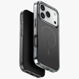 Etui UNIQ Clario Magclick Charging na iPhone 17 Pro - czarne UNIQ
