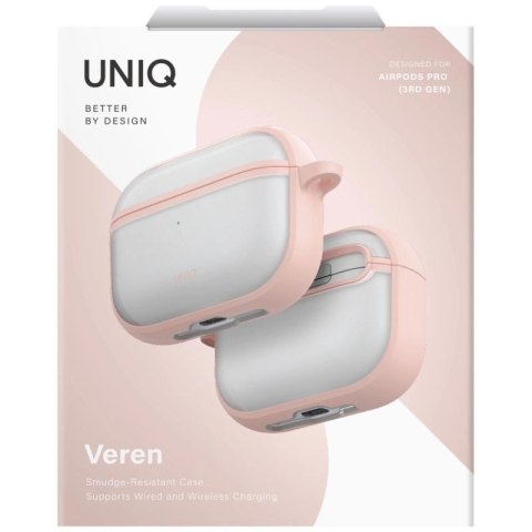 Etui UNIQ Veren na AirPods Pro 3 - różowe UNIQ