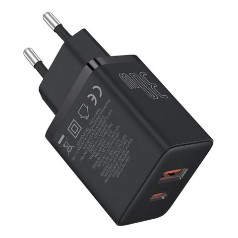 Ładowarka sieciowa Baseus Cube Pro 30W USB-C USB-A - czarna Baseus