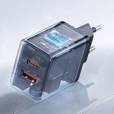 Ładowarka sieciowa Baseus Cube Pro 30W USB-C USB-A - czarna Baseus